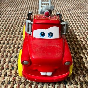 Big fire truck Mater! Used but still in great shape. Cars fans will love this!